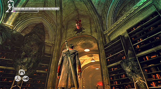 SOUL 7/7 - SOUL is in the room, where you have the last battle in this mission - Mission 11: The Order - Lost Souls - DMC: Devil May Cry - Game Guide and Walkthrough