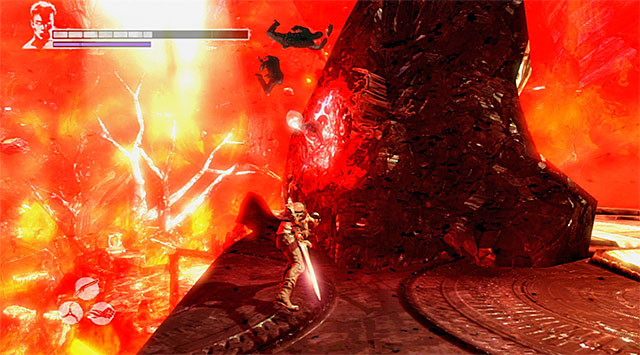SOUL 5/5 - Soul can be found during an exploration of the third part of the Furnace of Souls - Mission 17: Furnace of Souls - Lost Souls - DMC: Devil May Cry - Game Guide and Walkthrough