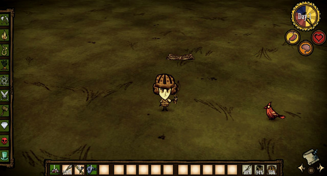 To catch one, you need to set the trap where you have noticed the bird and spill some Seeds on it - Hunting - How to get food - Dont Starve - Game Guide and Walkthrough