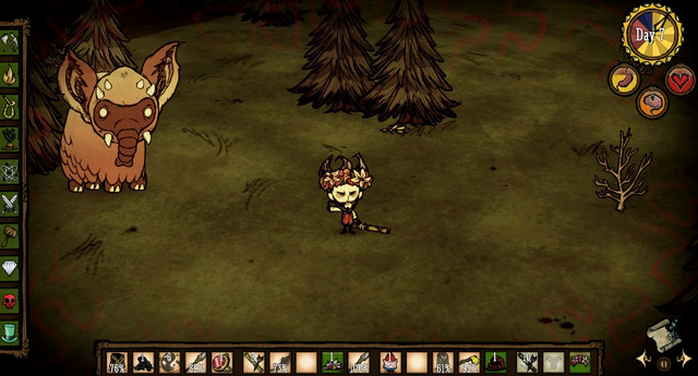 The last animal that requires a special notion is a Koalefant - Hunting - How to get food - Dont Starve - Game Guide and Walkthrough