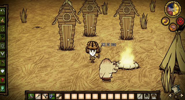 Two legged pigs play an important role in the game, so it is a good idea to have a closer look at them - Pigs - Dont Starve - Game Guide and Walkthrough