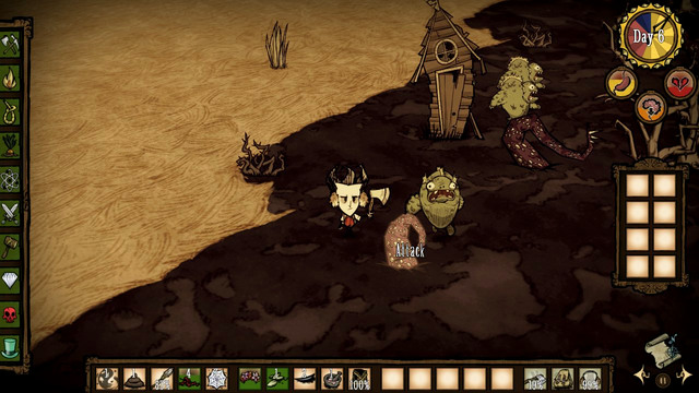 Once you dress properly, it is time for some tactics - Tactics - Fight - Dont Starve - Game Guide and Walkthrough