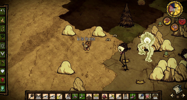 Both are pieces of weaponry useful against stronger enemies - Magic - Dont Starve - Game Guide and Walkthrough