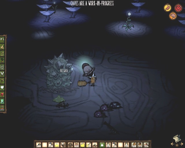 Light Flower is a light source. - Overall characteristics - Caves - Dont Starve - Game Guide and Walkthrough