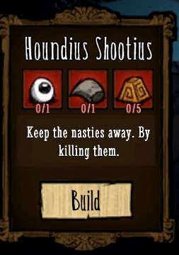 This device can help you repel an enemy attack - New items - A Moderately Friendly Update - Dont Starve - Game Guide and Walkthrough