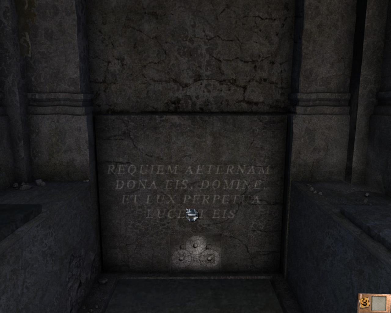 Mausoleum - Mysteries of the cemetery - Chapter 1: Vambery Manor - Dracula 4: The Shadow of the Dragon - Game Guide and Walkthrough