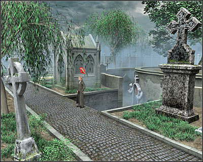 Solving this puzzle is also going to be extremely simple - Bloomsbury Cemetery I - London - Dracula: Origin - Game Guide and Walkthrough