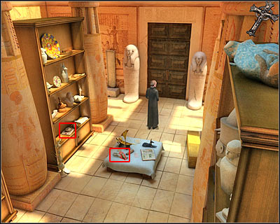 You will find some new items here as well - Egyptian Museum - Cairo - Dracula: Origin - Game Guide and Walkthrough