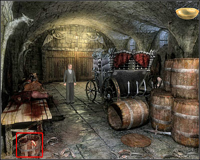 You'll end up standing inside a large empty room - Dracula's Castle II - Transylvania - Dracula: Origin - Game Guide and Walkthrough