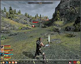 Leave Hightown using one of the routes and choose the third bookmark in the world map (lower right corner of the screen) - Long Way Home - p. 1 - Act I - Dragon Age II - Game Guide and Walkthrough