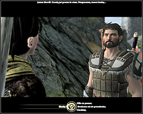 You can leave the camp following the path leading north #1 - Long Way Home - p. 1 - Act I - Dragon Age II - Game Guide and Walkthrough