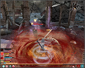 Fighting Decimus will be very similar to the one right after entering the cave, with the obvious difference that the enemy will be more difficult to kill - Act of Mercy - p. 1 - Act I - Dragon Age II - Game Guide and Walkthrough
