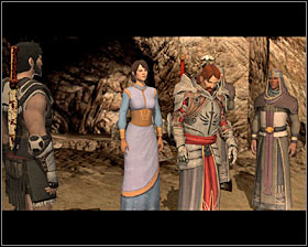 Only after eliminating Karras should you take care of the Templars and Templar Archers #1, occupying both paths leading to the caves - Act of Mercy - p. 2 - Act I - Dragon Age II - Game Guide and Walkthrough