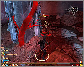 Keep attacking the boss until he starts charging again #1 - The Deep Roads Expedition - p. 4 - Act I - Dragon Age II - Game Guide and Walkthrough
