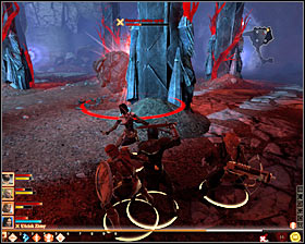 Afterwards return to attacking the boss #1, while looking out for not only the already knows attacks, but also new ones - The Deep Roads Expedition - p. 4 - Act I - Dragon Age II - Game Guide and Walkthrough