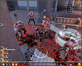 Start attacking Arishok #1 only once most of the Qunaris are dead and only the weakest units remain - Demands of the Qun - p. 4 - Act II - Dragon Age II - Game Guide and Walkthrough