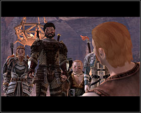 First it's of course worth to attack Orwald #1, even despite the fact that his companions are archers - Offered and Lost - p. 1 - Act II - Dragon Age II - Game Guide and Walkthrough
