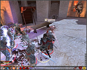 Note that during this battle you will be only controlling the main hero #1, but you don't have any reasons to worry as the characters mentioned above will also join the fight and so will First Enchanter Orsino, doing quite fine without your help - The Last Straw - p. 1 - Act III - Dragon Age II - Game Guide and Walkthrough