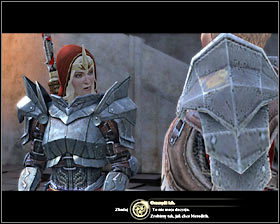 A cutscene showing Meredith's arrival will start #1 - The Last Straw - p. 7 - Act III - Dragon Age II - Game Guide and Walkthrough