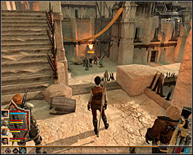 Exit the house, leave the area and being on the world map select the [Lowtown] location, which has to be visited during the night - Loose Ends - Act I - Dragon Age II - Game Guide and Walkthrough