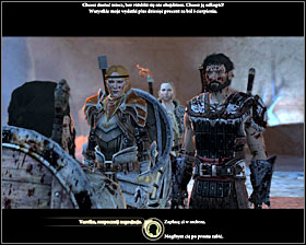 After the battle a game will automatically show a brief conversation scene with Iwan #1 - Fools Gold - p. 1 - Act II - Dragon Age II - Game Guide and Walkthrough