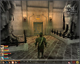 In order to get to the main part of this quest, you need to go to the central room in the Templar Hall but I suggest exploring other rooms first and solving some puzzles - Night Terrors - p. 1 - Act II - Dragon Age II - Game Guide and Walkthrough