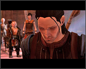 After winning the battle head north and then go down the western stairs #1 - Finding Nathaniel - Act III - Dragon Age II - Game Guide and Walkthrough