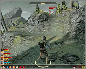 You should be very careful here, and thats because another group of slavers will appear right behind your back #1 - A Bitter Pill - p. 1 - Act II - Dragon Age II - Game Guide and Walkthrough