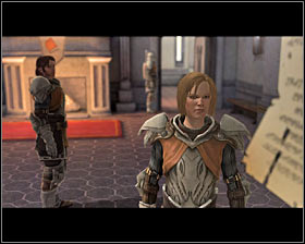 Exit the Avelines office and click on the duty roster #1 (M9, 3) to post it - The Long Road - p. 1 - Act II - Dragon Age II - Game Guide and Walkthrough