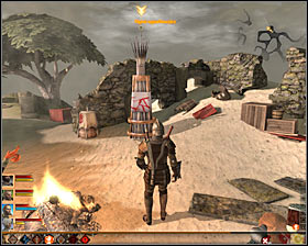 A second camp can be found to the west form here - The Long Road - p. 2 - Act II - Dragon Age II - Game Guide and Walkthrough