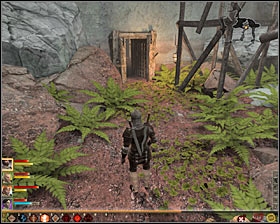 After winning the battle examine Radhas corpse (M68, 2) which is a part of a side quest unlocked recently #1 - Mirror Image - p. 1 - Act II - Dragon Age II - Game Guide and Walkthrough