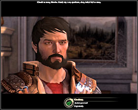 You will get this task automatically after completing the main quest called Demands of the Qun and after taking part in a meeting with Meredith and First Enchanter Orsino in localization [Hightown - The Square in Hightown] - Speak to Fenris - Act III - Dragon Age II - Game Guide and Walkthrough