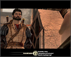 You will automatically get the task automatically after the main quest is finished - Demands of the Qun and after taking part in a meeting with Meredith and First Enchanter Orsino in localization [Hightown - The Square in Hightown] - A Talking To; The Storm and what Came Before It - Act III - Dragon Age II - Game Guide and Walkthrough