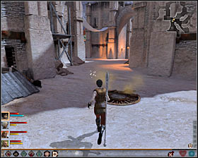 From the map of Kirkwall choose to travel to [Lowtown] at night (M13, 1) - No Rest for the Wicked - p. 1 - Act III - Dragon Age II - Game Guide and Walkthrough