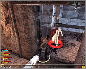 The enemies are in the bigger room so it is a good idea to show yourself to them and then wait for them to come #1 - Pier Pressure - Act I - Dragon Age II - Game Guide and Walkthrough