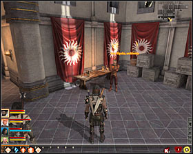 Go straight and go upstairs using the stairs on your left #1 - The Remains of Sister Plinth - Act I - Dragon Age II - Game Guide and Walkthrough
