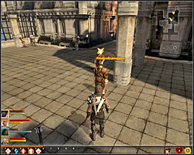 Check the whole area and you will find treaty on Castes on the ground #1 (M27, 3) - Caste Treatise and House Accounting - Act I - Dragon Age II - Game Guide and Walkthrough