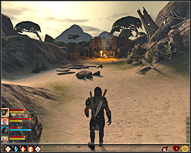 You can start performing this task after unblocking the shore - Dark Revelation - Act I - Dragon Age II - Game Guide and Walkthrough