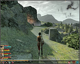 Continue marching up the mountain and reach the entrance to the localization [Sundermount - Caves under the Sundermount] #1 - Changing Ones Nature - Act I - Dragon Age II - Game Guide and Walkthrough