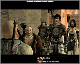Head west and after a while you will come across the first group of Carta Thugs, led by Carta lieutenant (M19, 14) #1 - Last of His Line - Act I - Dragon Age II - Game Guide and Walkthrough