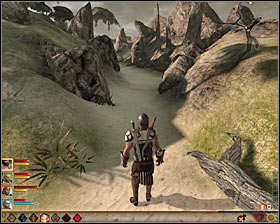 Now you can read the area and from the map of the world choose a travel to localization [Wounded Coast] - Elves at Large - Act II - Dragon Age II - Game Guide and Walkthrough
