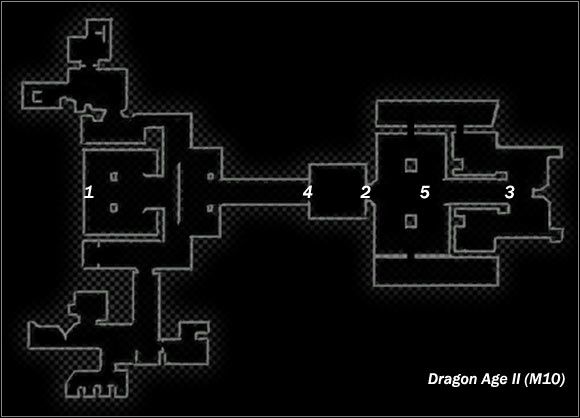 Legend - Map M9 Viscount's Keep (daytime); Map M10 Viscount's Keep (night-time) - Maps - Dragon Age II - Game Guide and Walkthrough