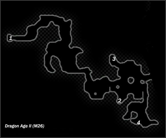 Legend - Map M25 Sundermount; Map M26 Sundermount Caverns - Maps - Dragon Age II - Game Guide and Walkthrough
