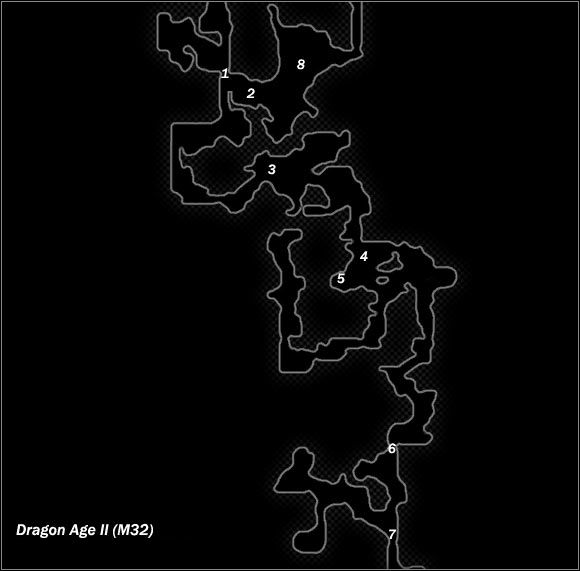 Legend - Map M31 The Bone Pit; Map M32 Bone Pit Mines - Maps - Dragon Age II - Game Guide and Walkthrough