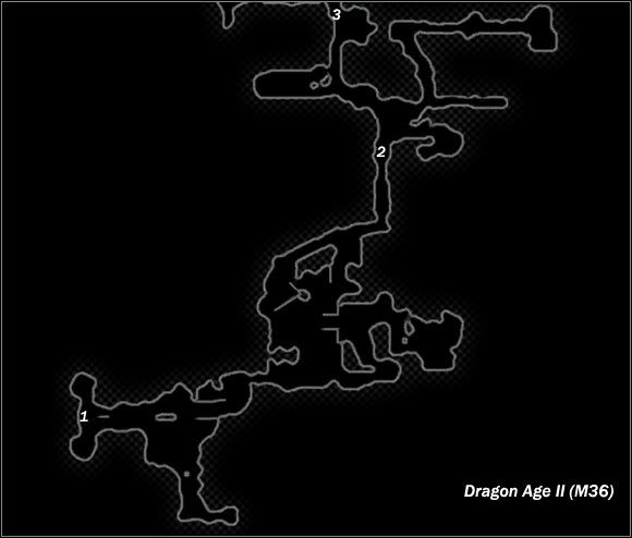 Legend - Map M35 Arthuris Private Docks; Map M36 Slaver Caverns - Maps - Dragon Age II - Game Guide and Walkthrough