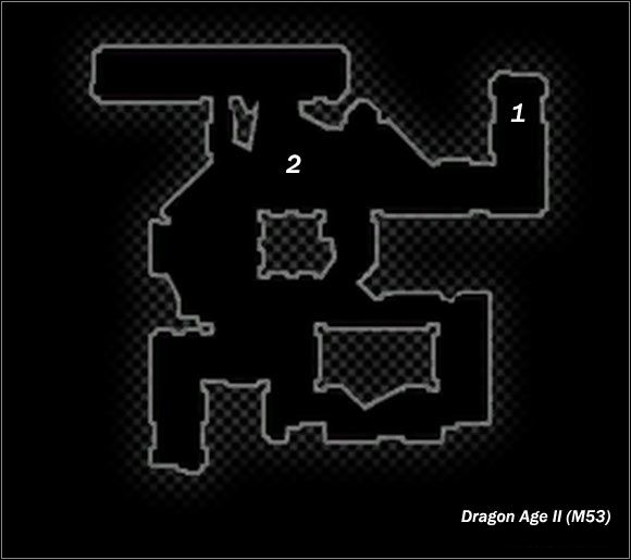 Legend - Map M53 Blind Alley; Map M54 Kirkwall area - Maps - Dragon Age II - Game Guide and Walkthrough