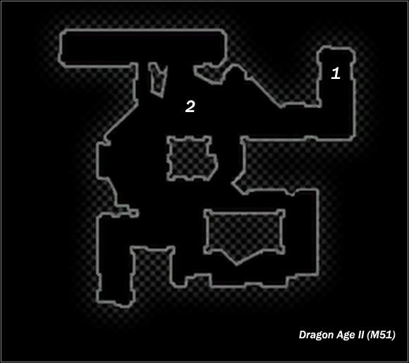 Legend - Map M51 Decrepit Alley; Map M52 DuPuis Estate - Maps - Dragon Age II - Game Guide and Walkthrough
