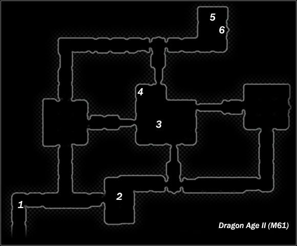 Legend - Map M61 Abandoned Slaver Den; Map M62 Bounty hunters hideout - Maps - Dragon Age II - Game Guide and Walkthrough
