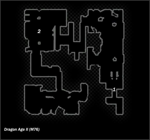 Legend - Map M75 Suspicious House #2; Map M76 Hidden Supply Depot - Maps - Dragon Age II - Game Guide and Walkthrough