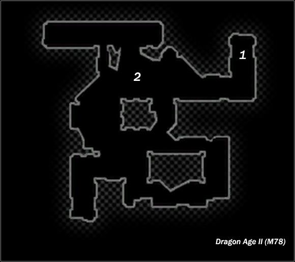 Legend - Map M77 Sewers; Map M78 Decrepit Alley #2 - Maps - Dragon Age II - Game Guide and Walkthrough